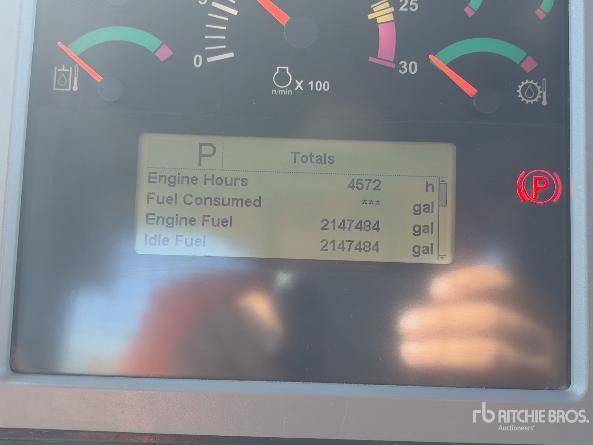 General Appearance with Hour Meter / Odometer
