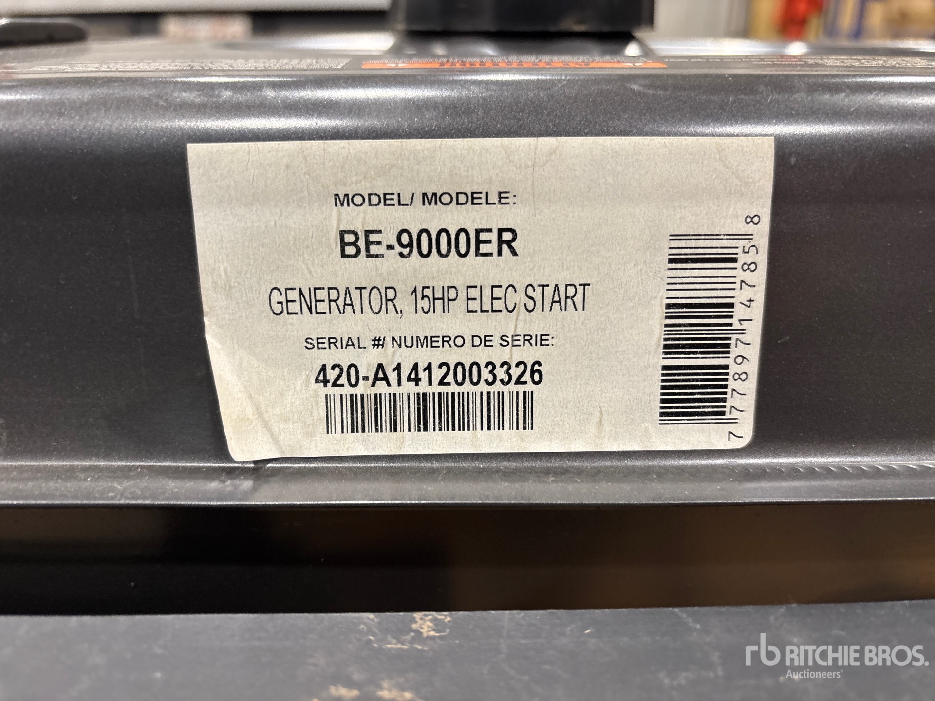 General Appearance with Numer seryjny/numer identyfikacyjny pojazdu