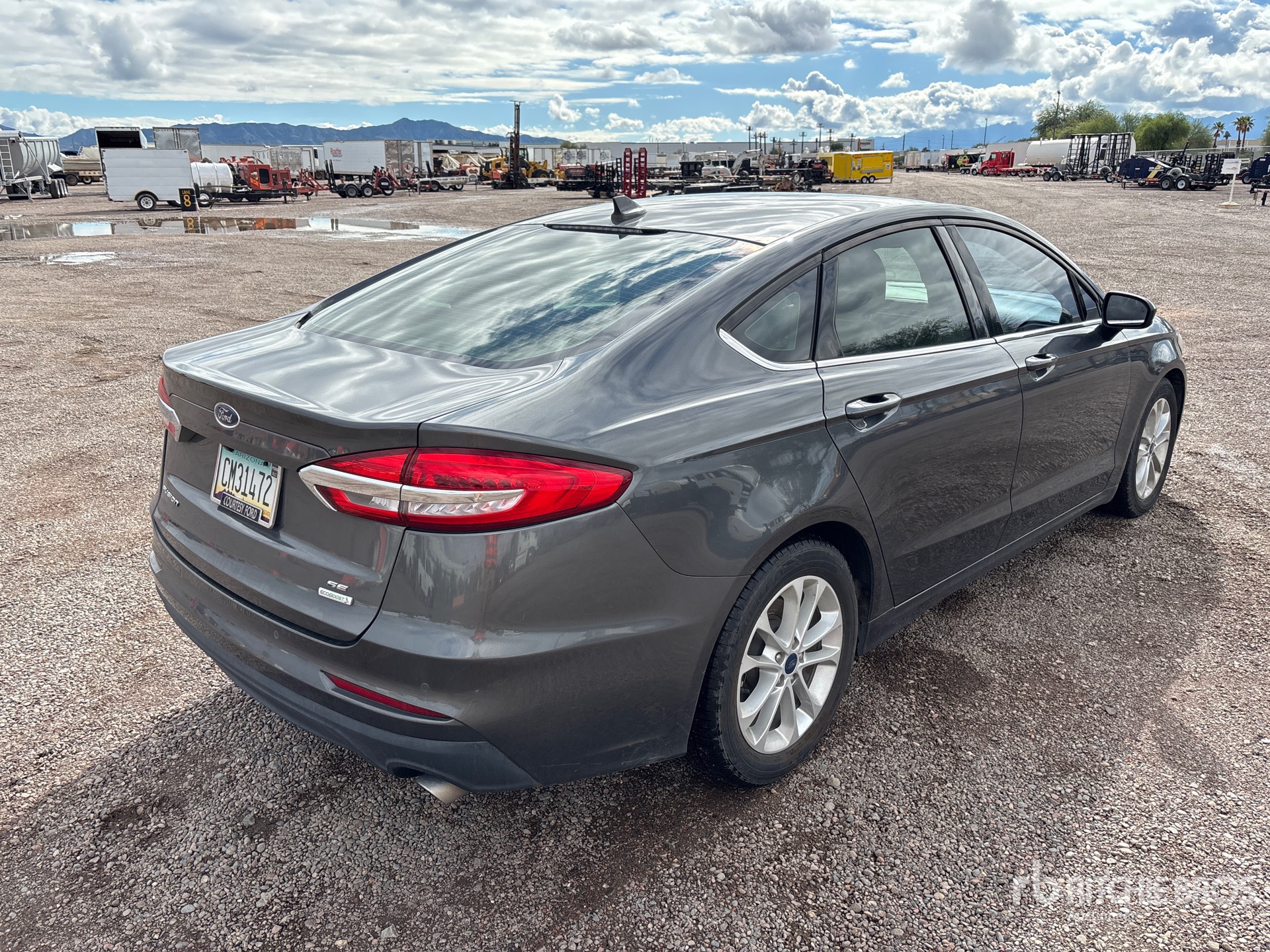 General Appearance with Image, coin arrière droit