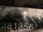 General Appearance with Second Serial Number/VIN Photo