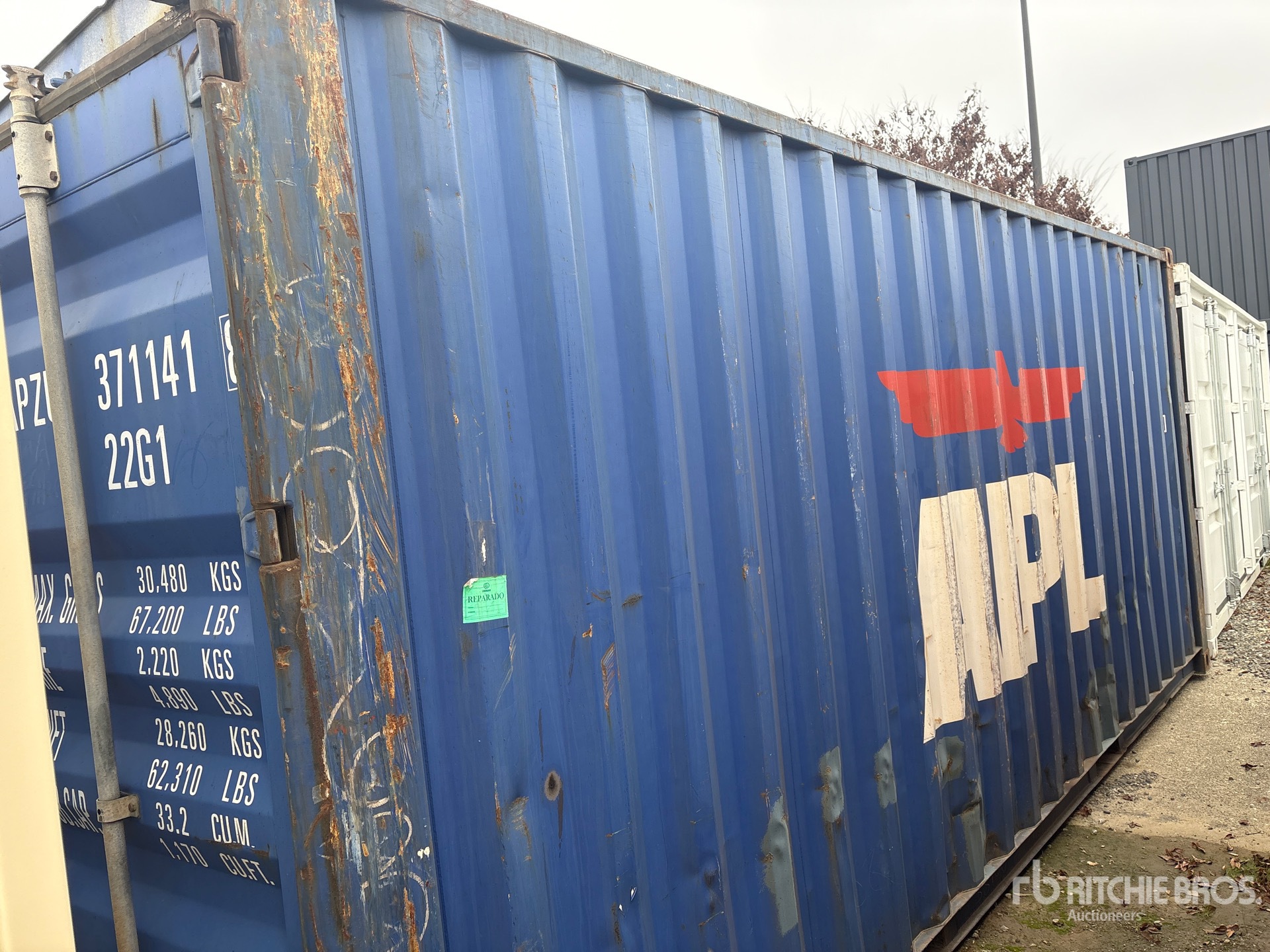 General Appearance with Picture, Left Rear Corner