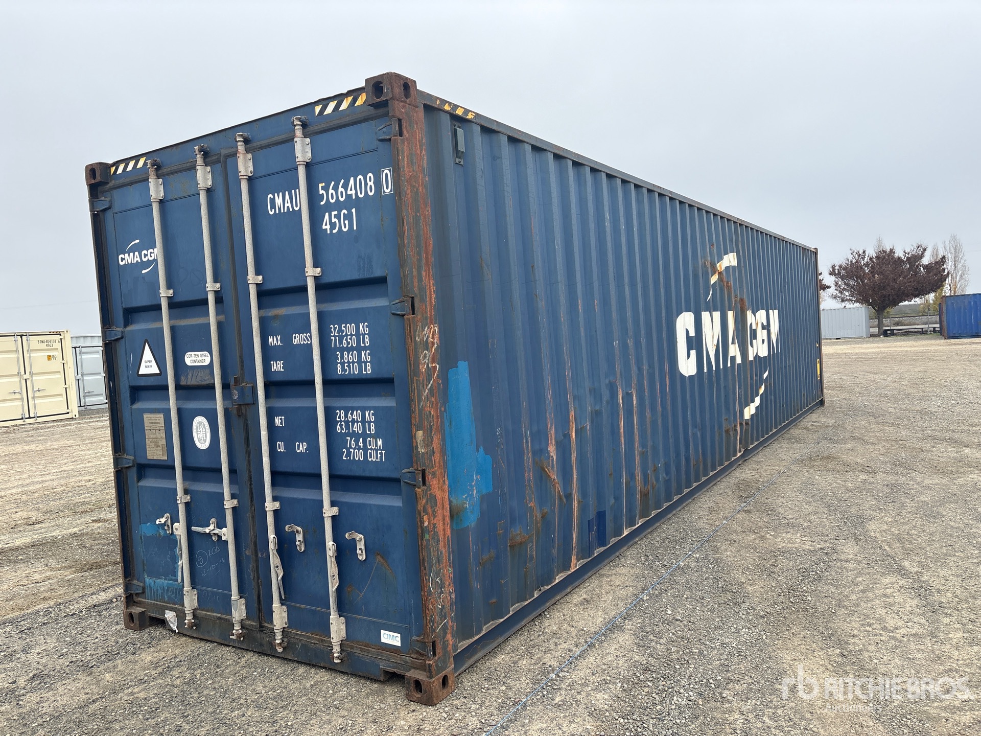 General Appearance with Picture, Right Rear Corner