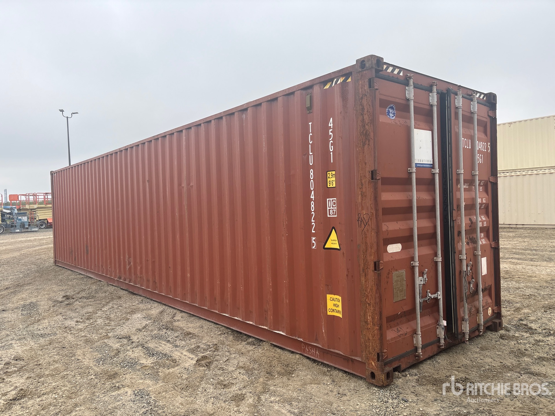 General Appearance with Picture, Left Rear Corner