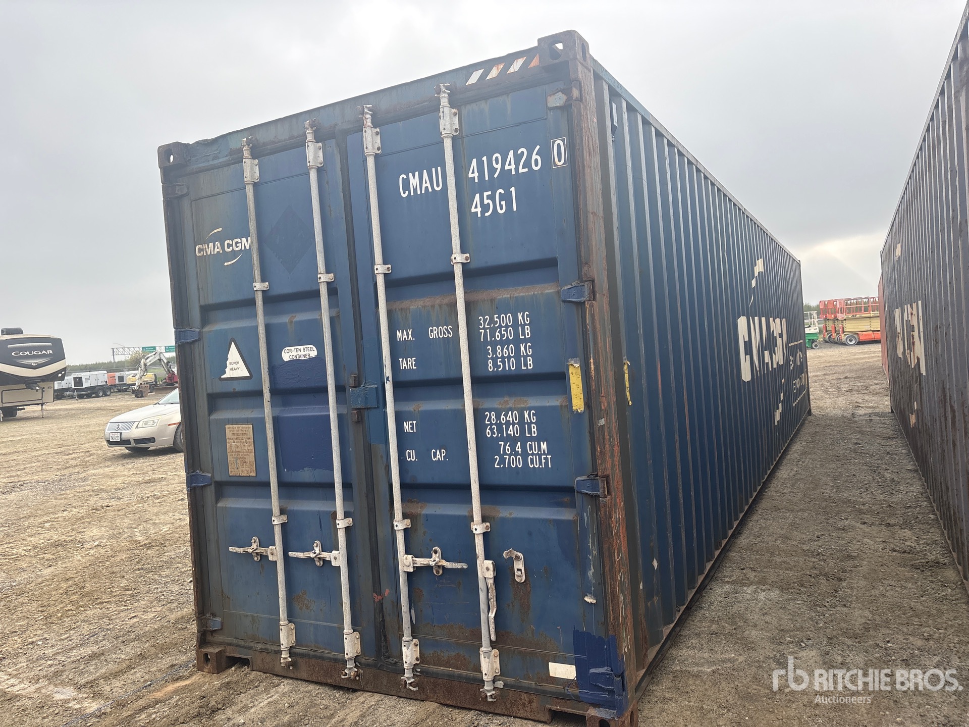 General Appearance with Picture, Right Rear Corner