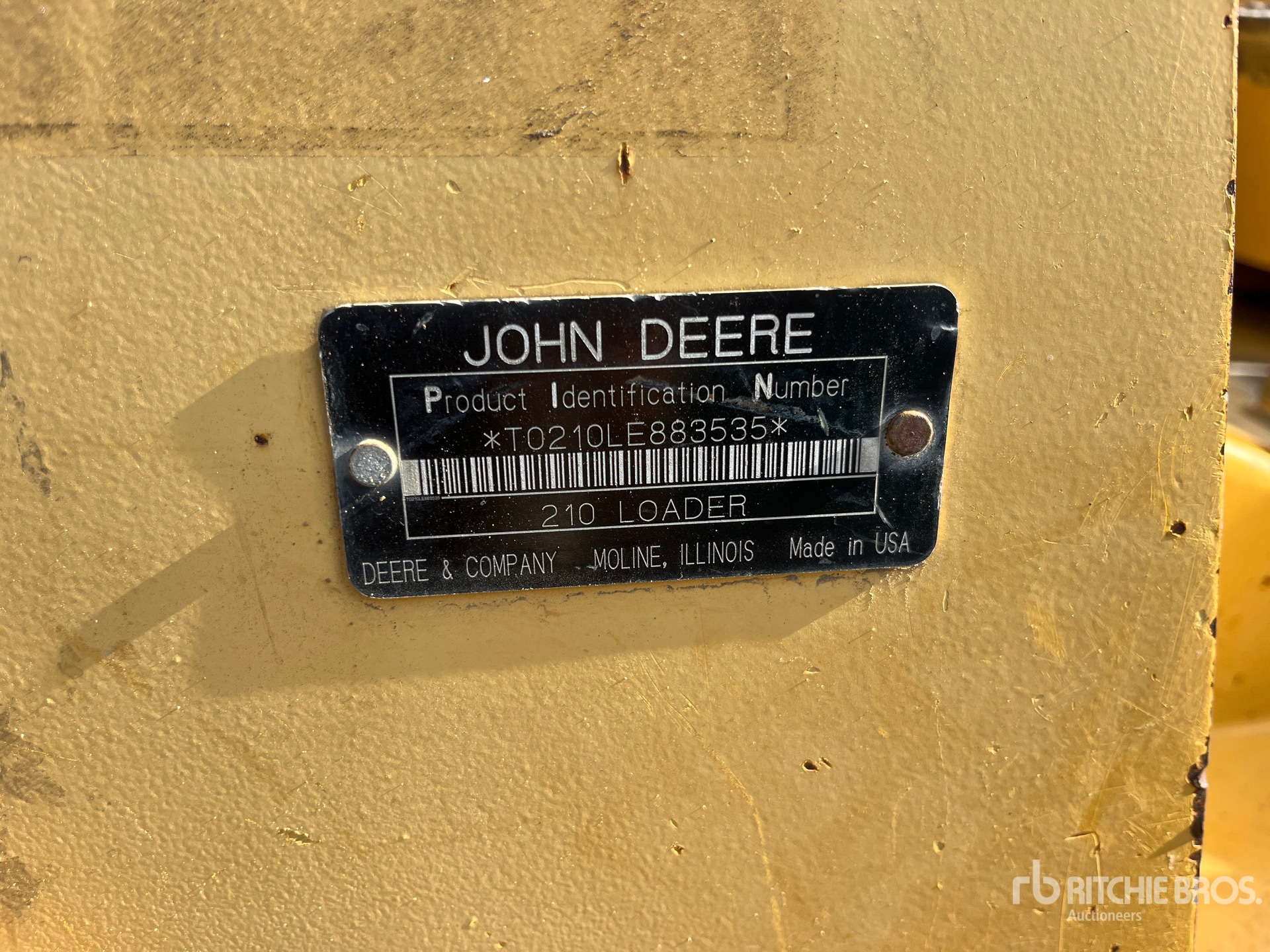 General Appearance with N.º de serie/VIN