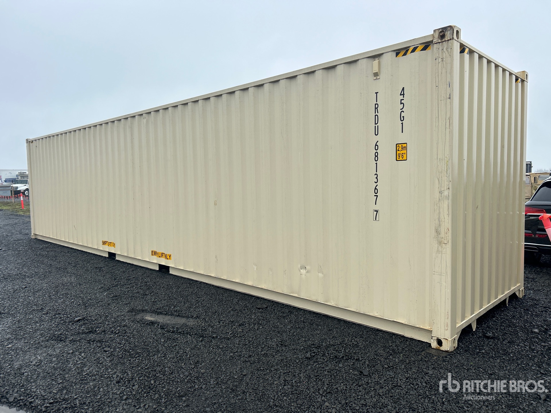 General Appearance with Picture, Left Rear Corner