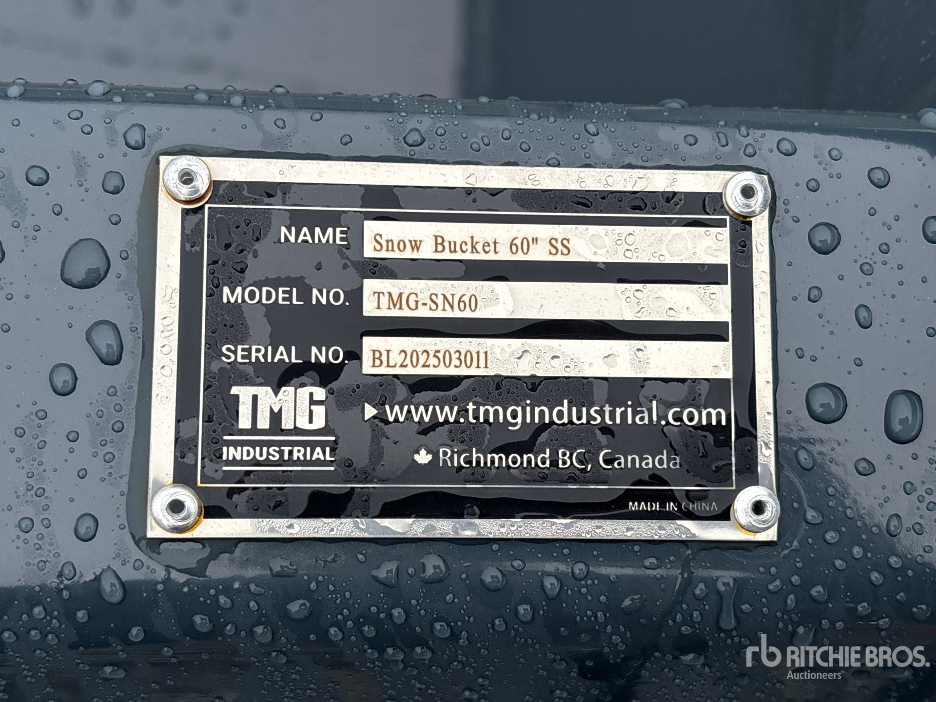 General Appearance with Numer seryjny/numer identyfikacyjny pojazdu