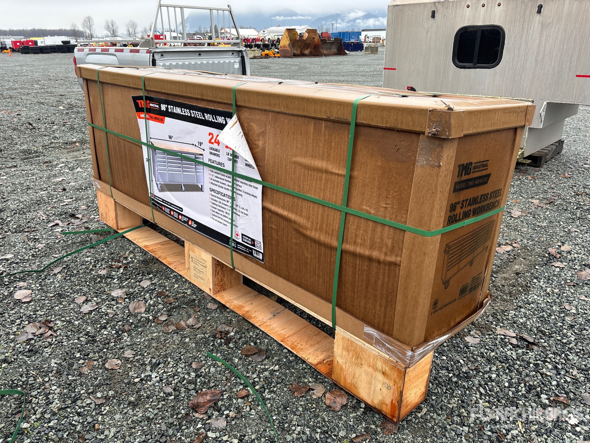 General Appearance with Picture, Left Front Corner