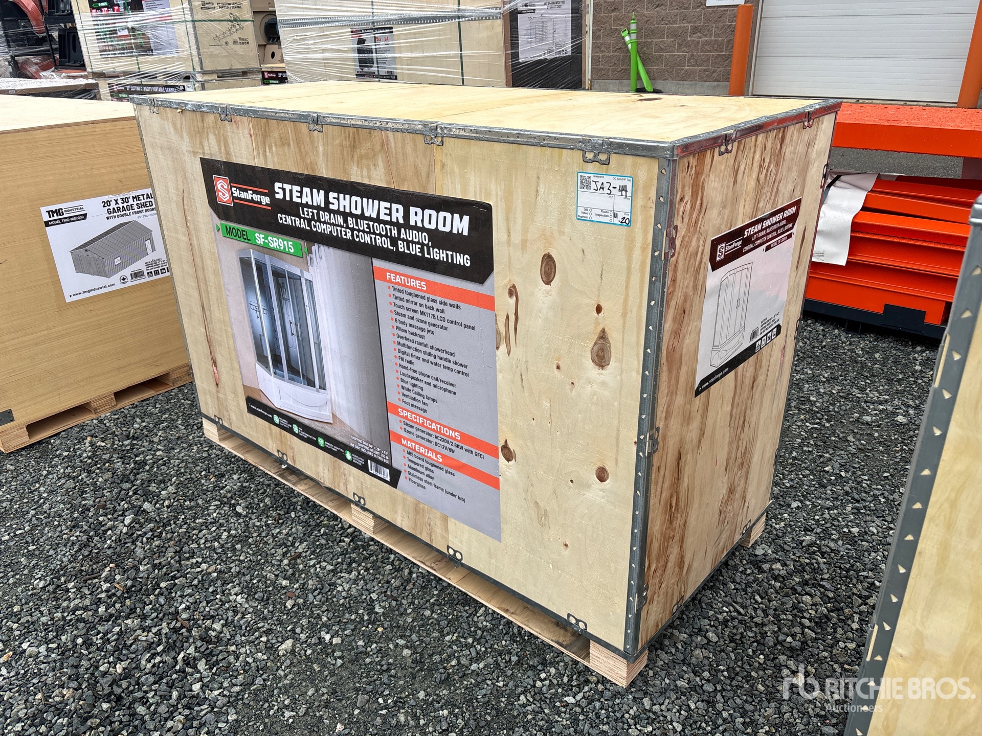 General Appearance with Picture, Left Front Corner