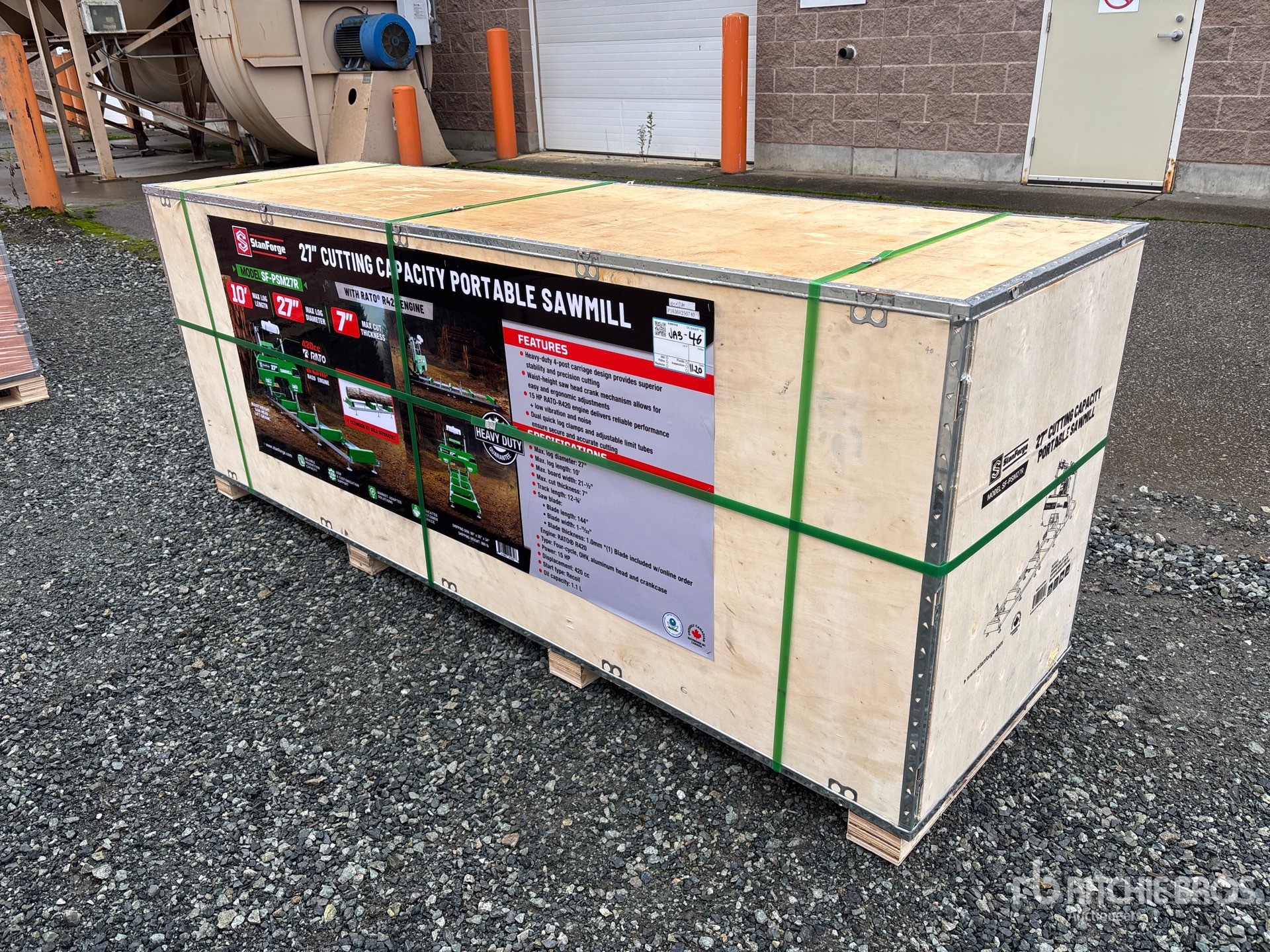 General Appearance with Picture, Left Front Corner