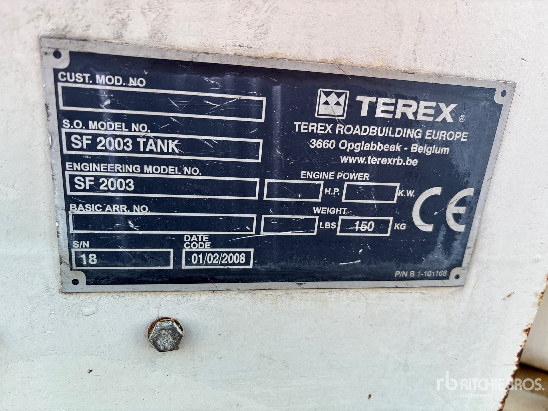 General Appearance with Numer seryjny/numer identyfikacyjny pojazdu