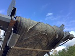 Chassis with Discharge Conveyor Head and Tail Pulley