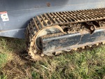 Undercarriage with Left Track Tensioner