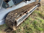 Undercarriage with Left Track Pads