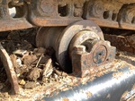 Undercarriage with Left Carrier Rollers