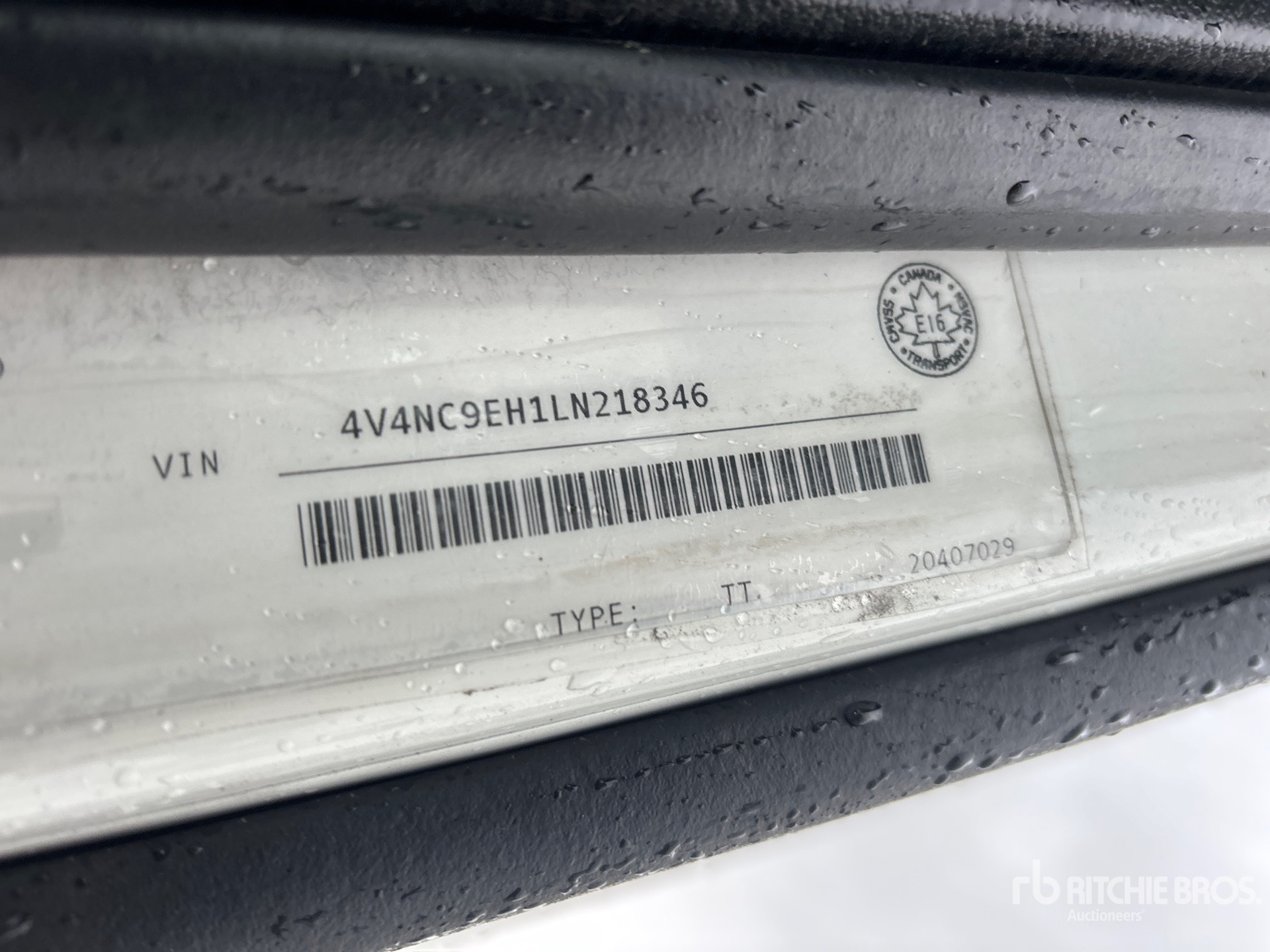 General Appearance with Second Serial Number/VIN Photo