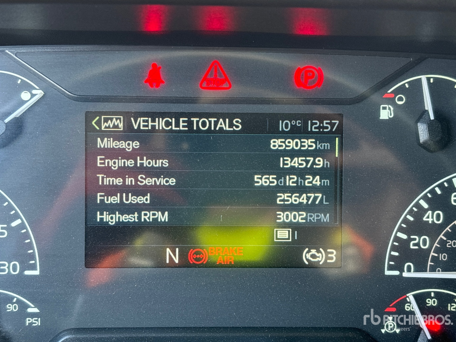 General Appearance with Hour Meter / Odometer
