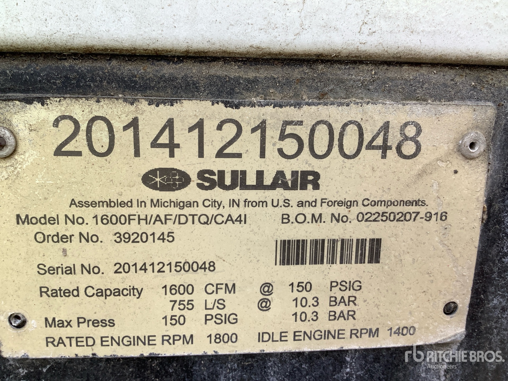 General Appearance with Seriennummer / FIN