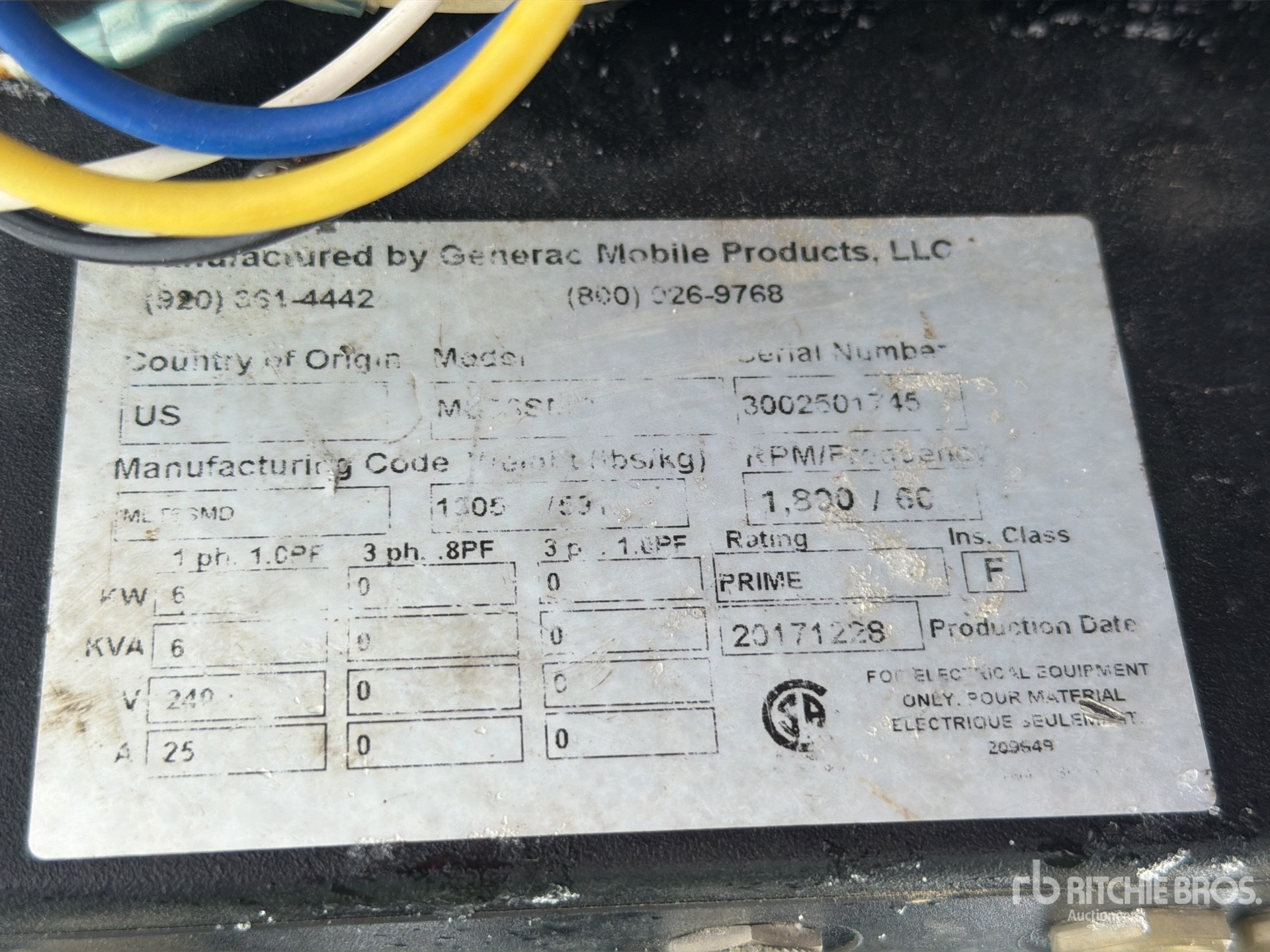 General Appearance with Numer seryjny/numer identyfikacyjny pojazdu