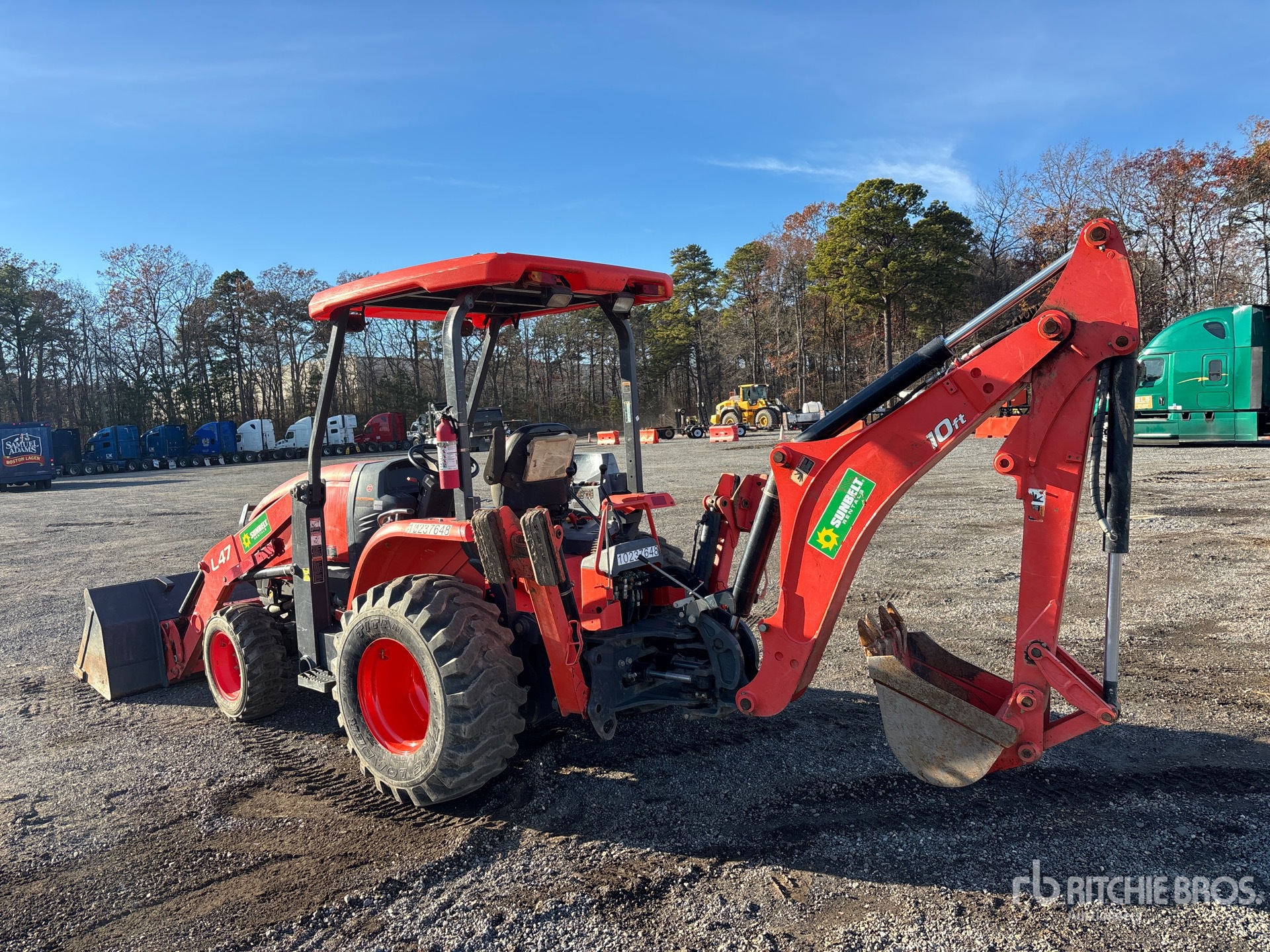 General Appearance with Picture, Left Rear Corner