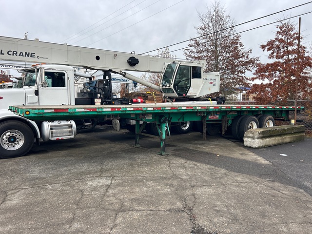 2007 Clark CFTB-2007 40 ft T/A Flatbed Trailer