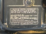 Engine with Emission Label