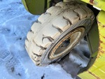 Chassis Lift with Right Rear Tire