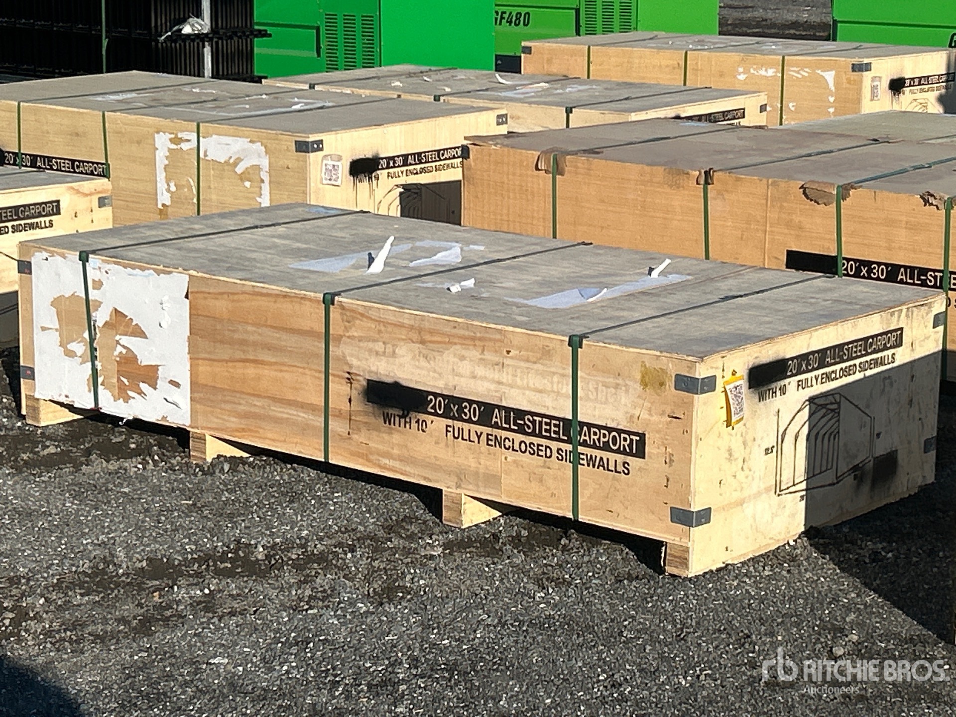 General Appearance with Picture, Left Rear Corner