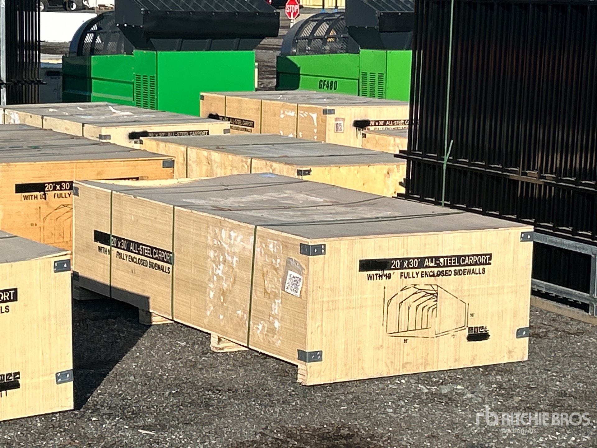 General Appearance with Picture, Left Rear Corner