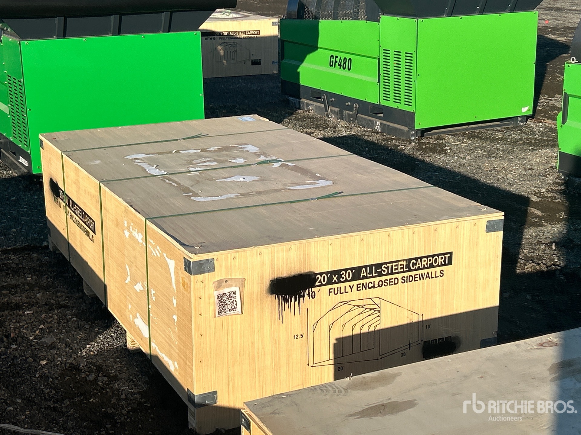 General Appearance with Picture, Left Rear Corner