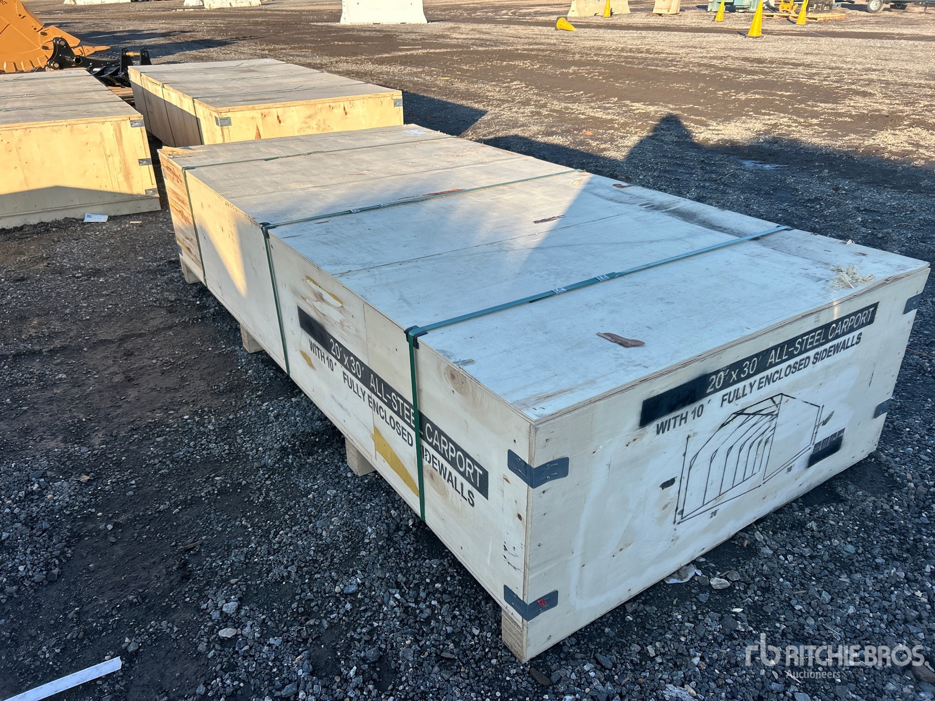 General Appearance with Picture, Left Rear Corner