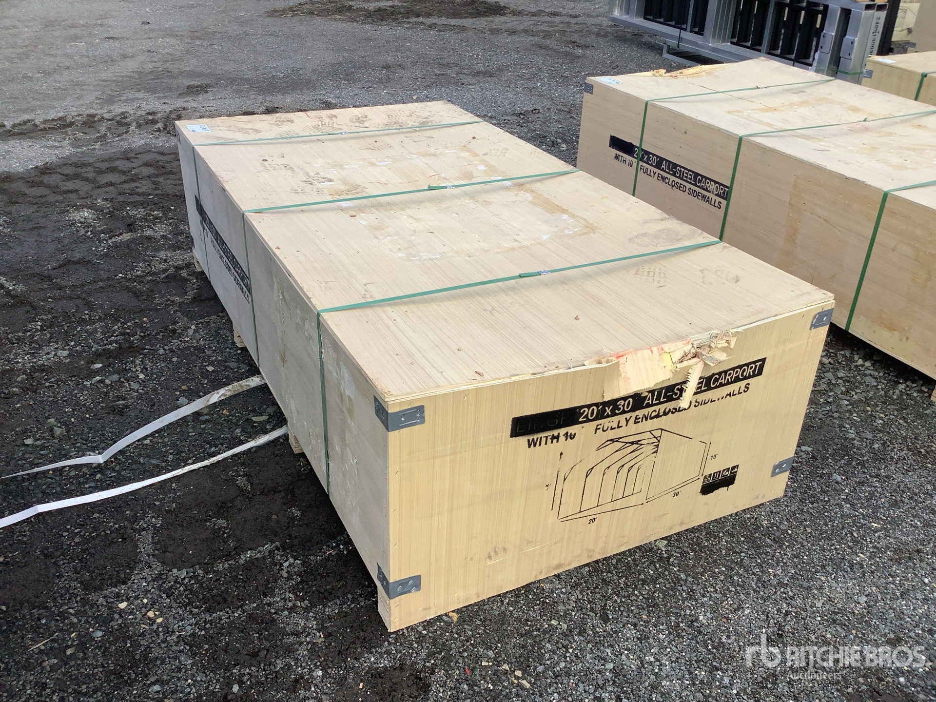 General Appearance with Picture, Left Rear Corner