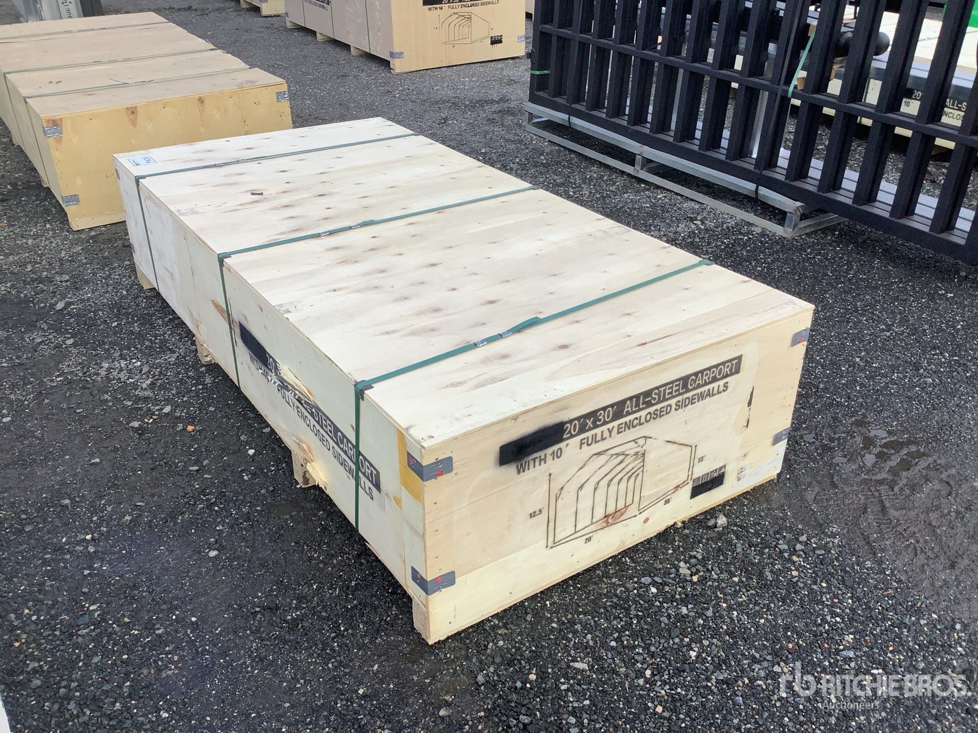 General Appearance with Picture, Left Rear Corner