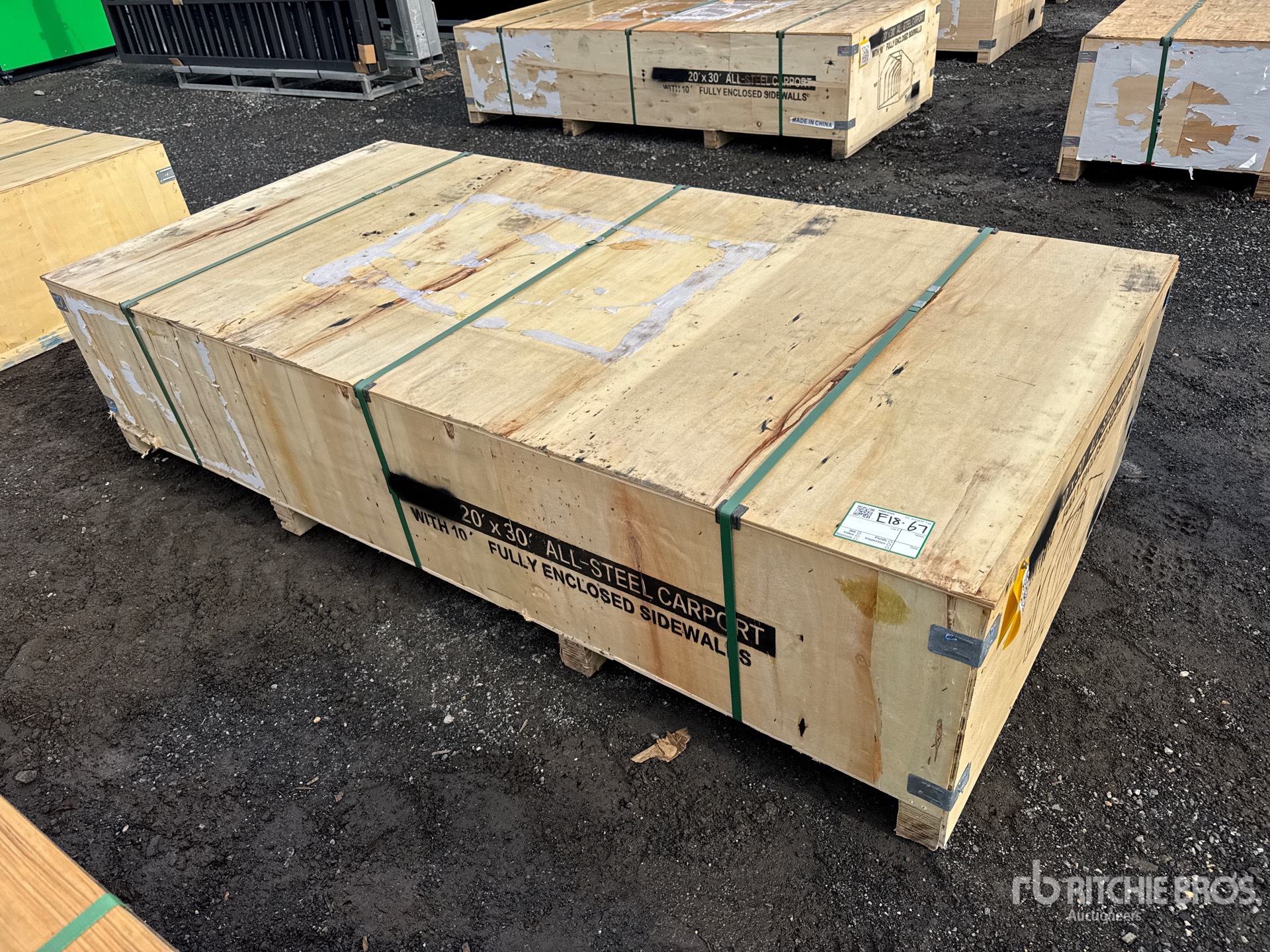 General Appearance with Picture, Left Front Corner