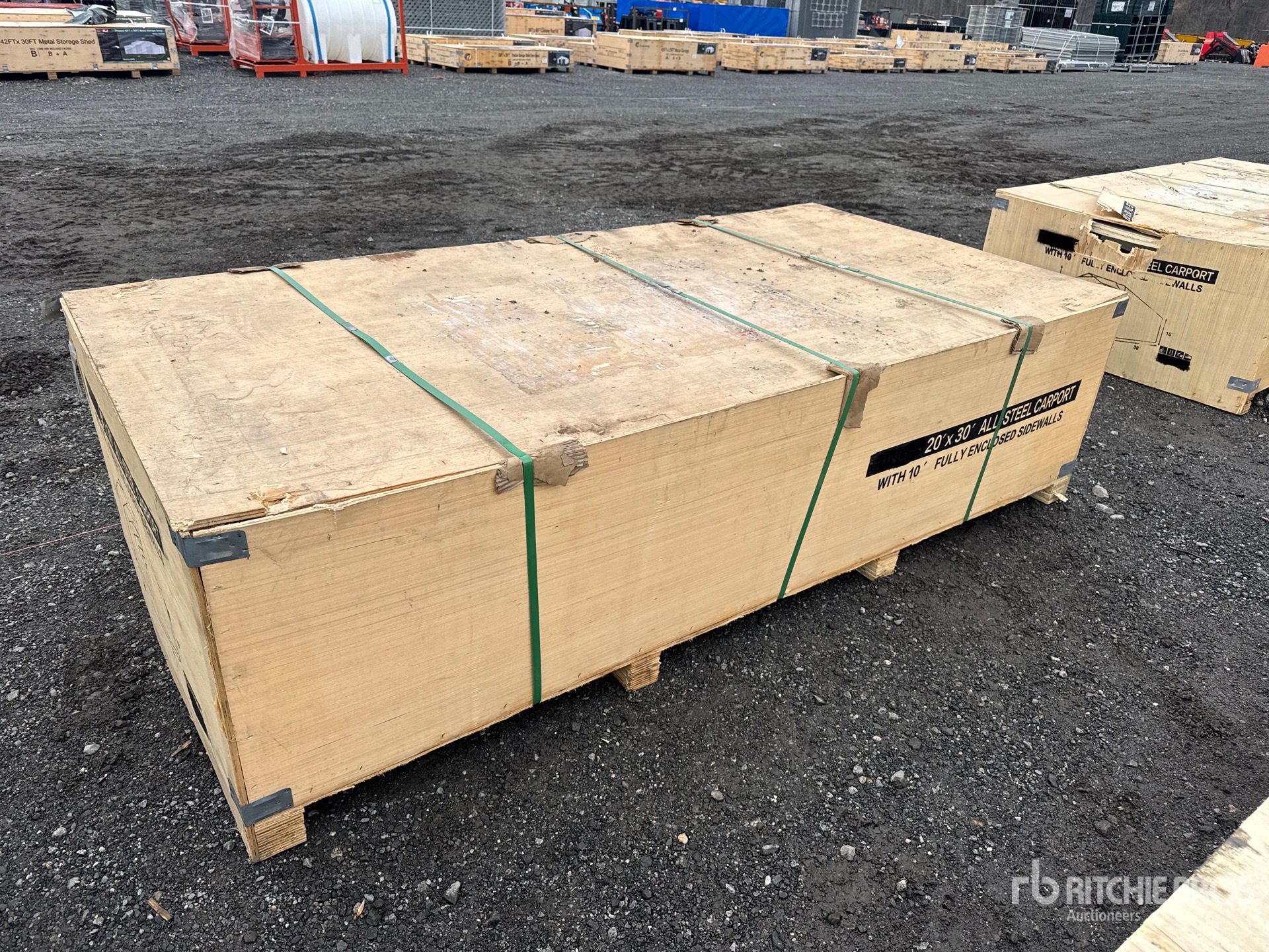 General Appearance with Picture, Left Rear Corner