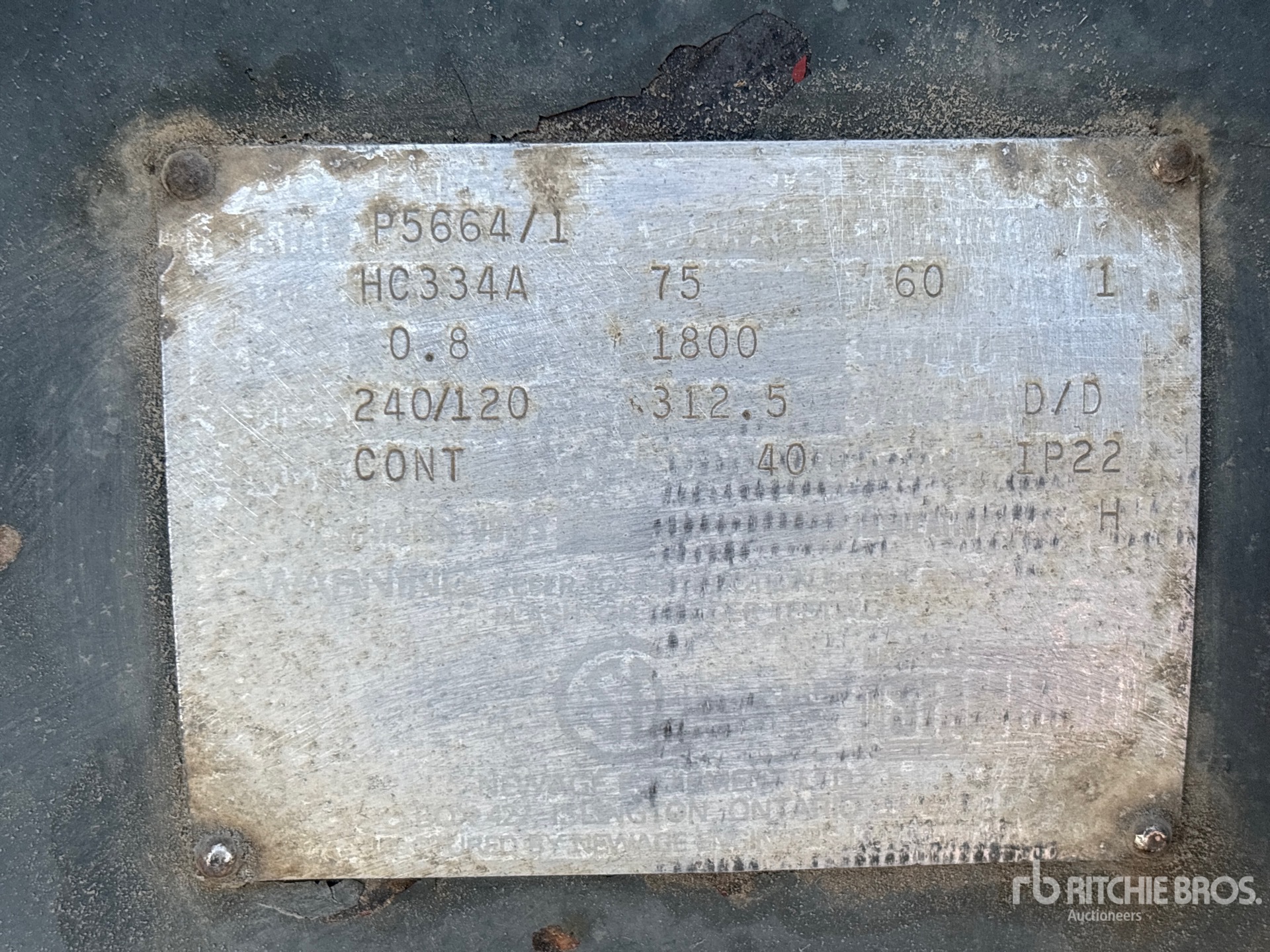 General Appearance with N.º de serie/VIN