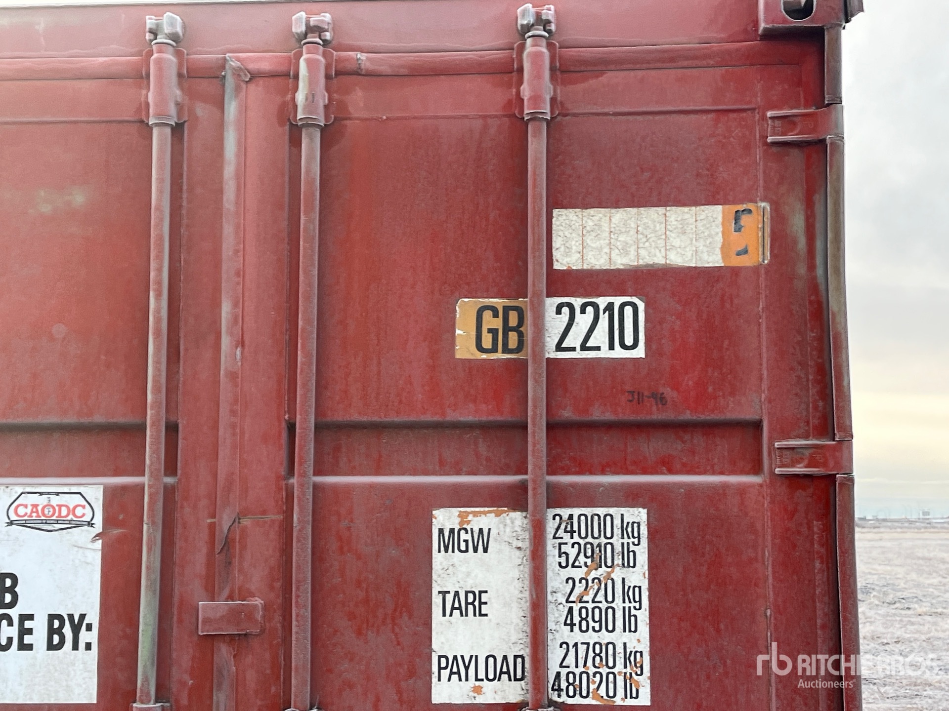 General Appearance with N.º de serie/VIN