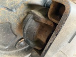 Undercarriage with Left Track Tensioner