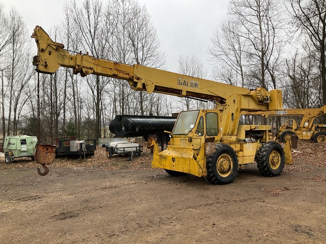 Galion 150A 15 ton 4x4x4 Rough Terrain Crane