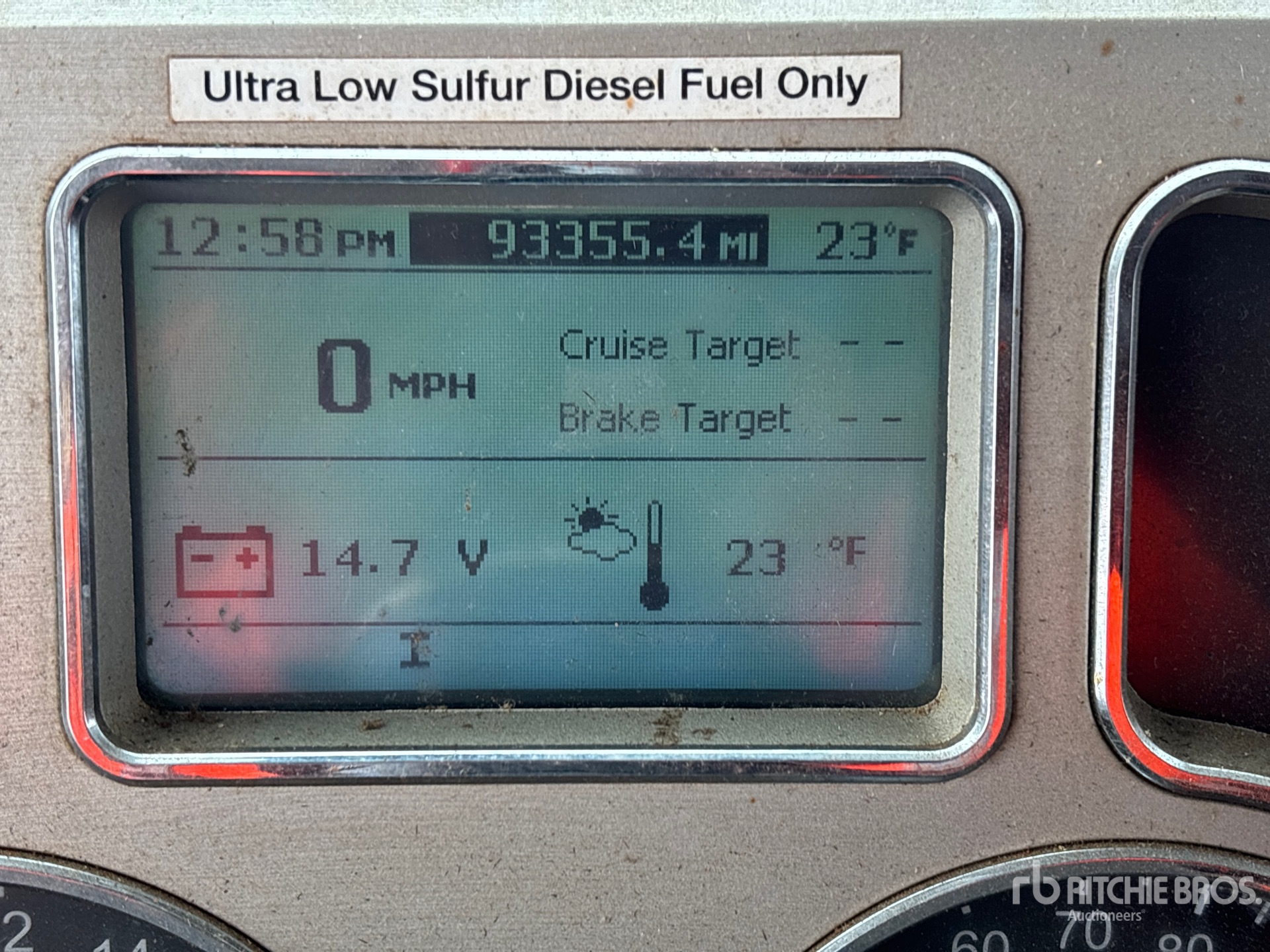 General Appearance with Horímetro / Odómetro