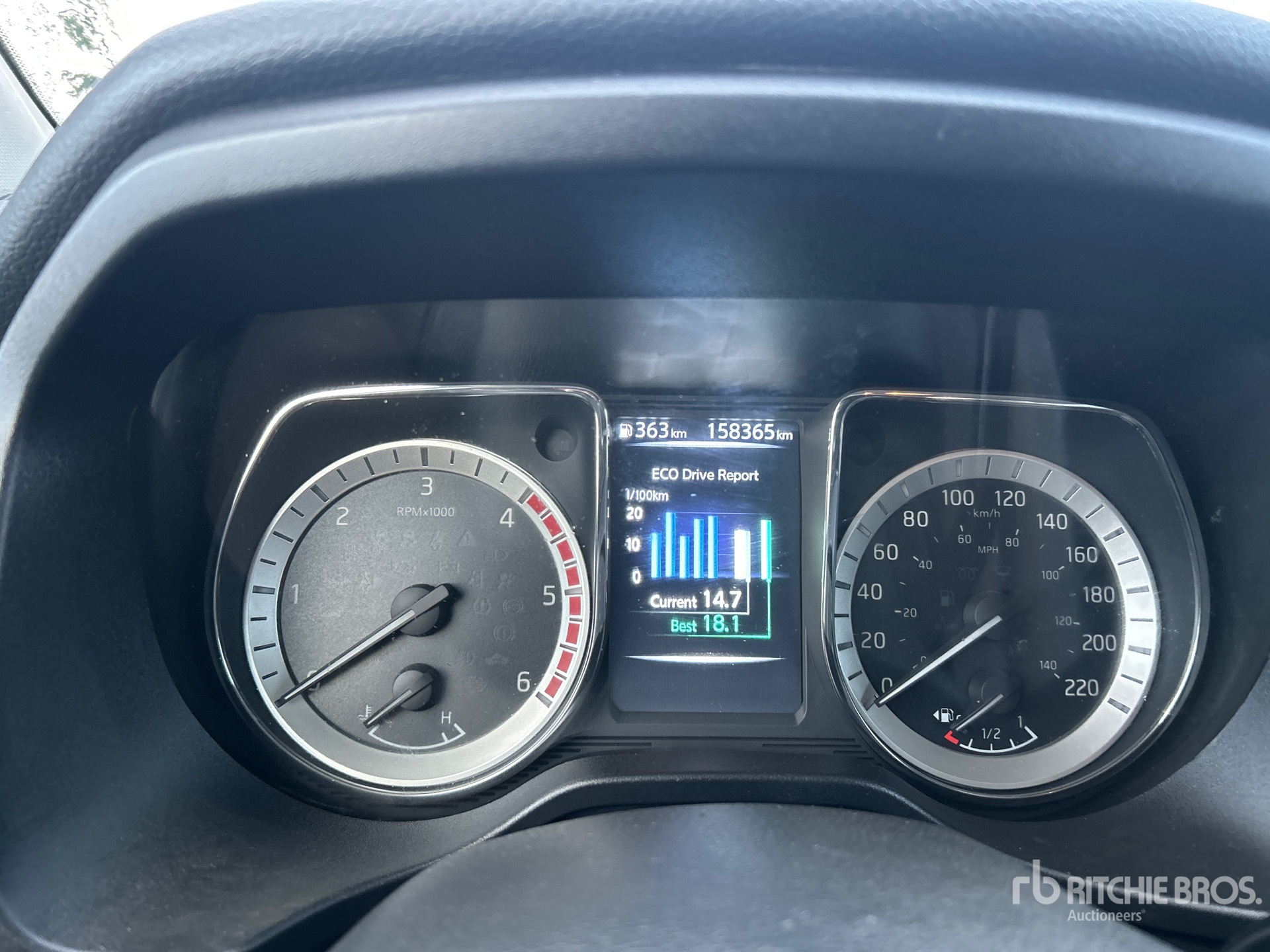 Aspect général with Compteur horaire / compteur kilométrique