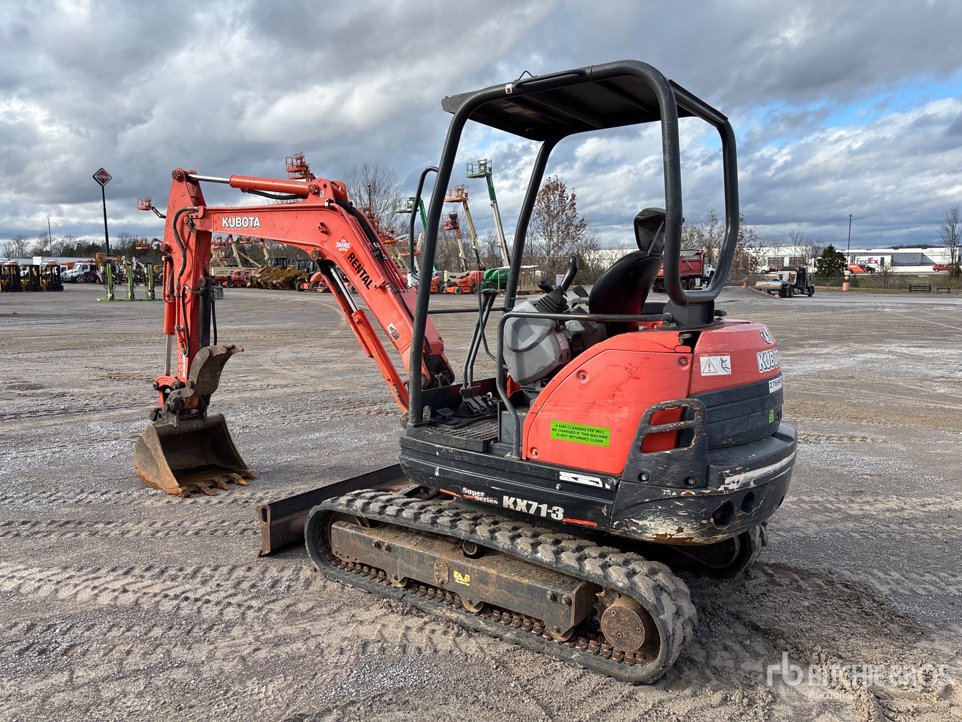 General Appearance with Picture, Left Rear Corner