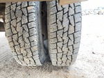 Underbody with Left Rear Drive Tires