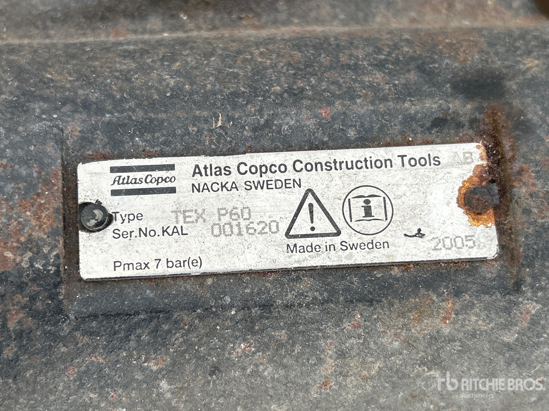 General Appearance with N.º de serie/VIN