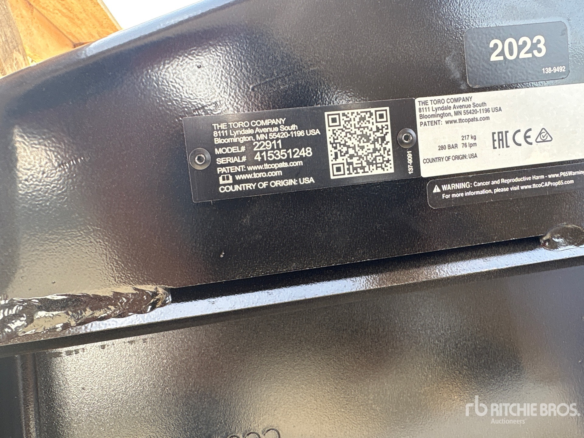 General Appearance with Seriennummer / FIN