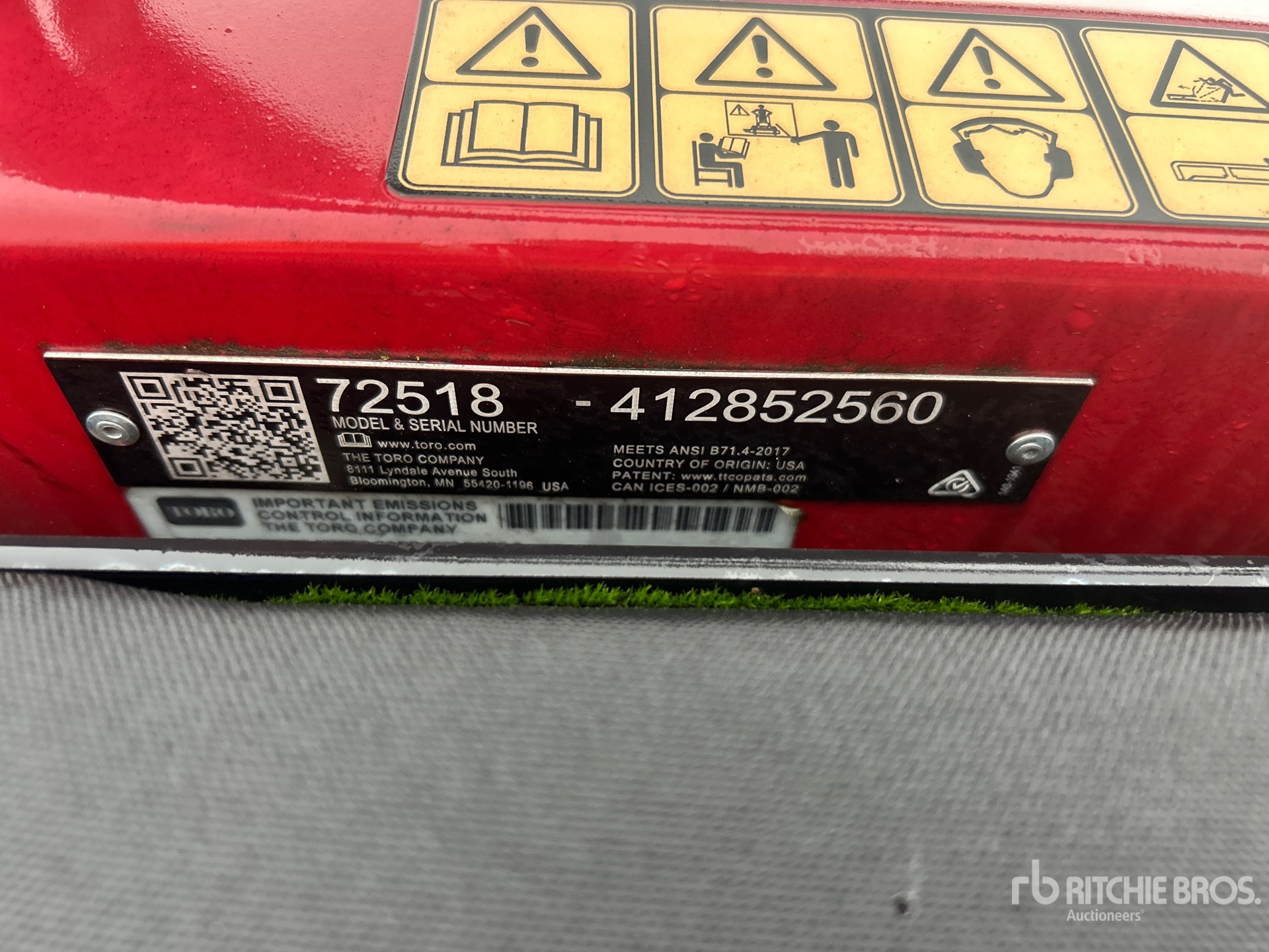 General Appearance with Numer seryjny/numer identyfikacyjny pojazdu