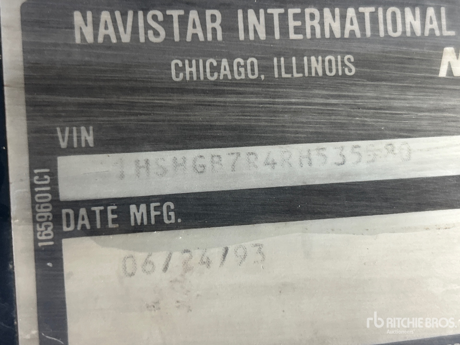 General Appearance with Seriennummer / FIN