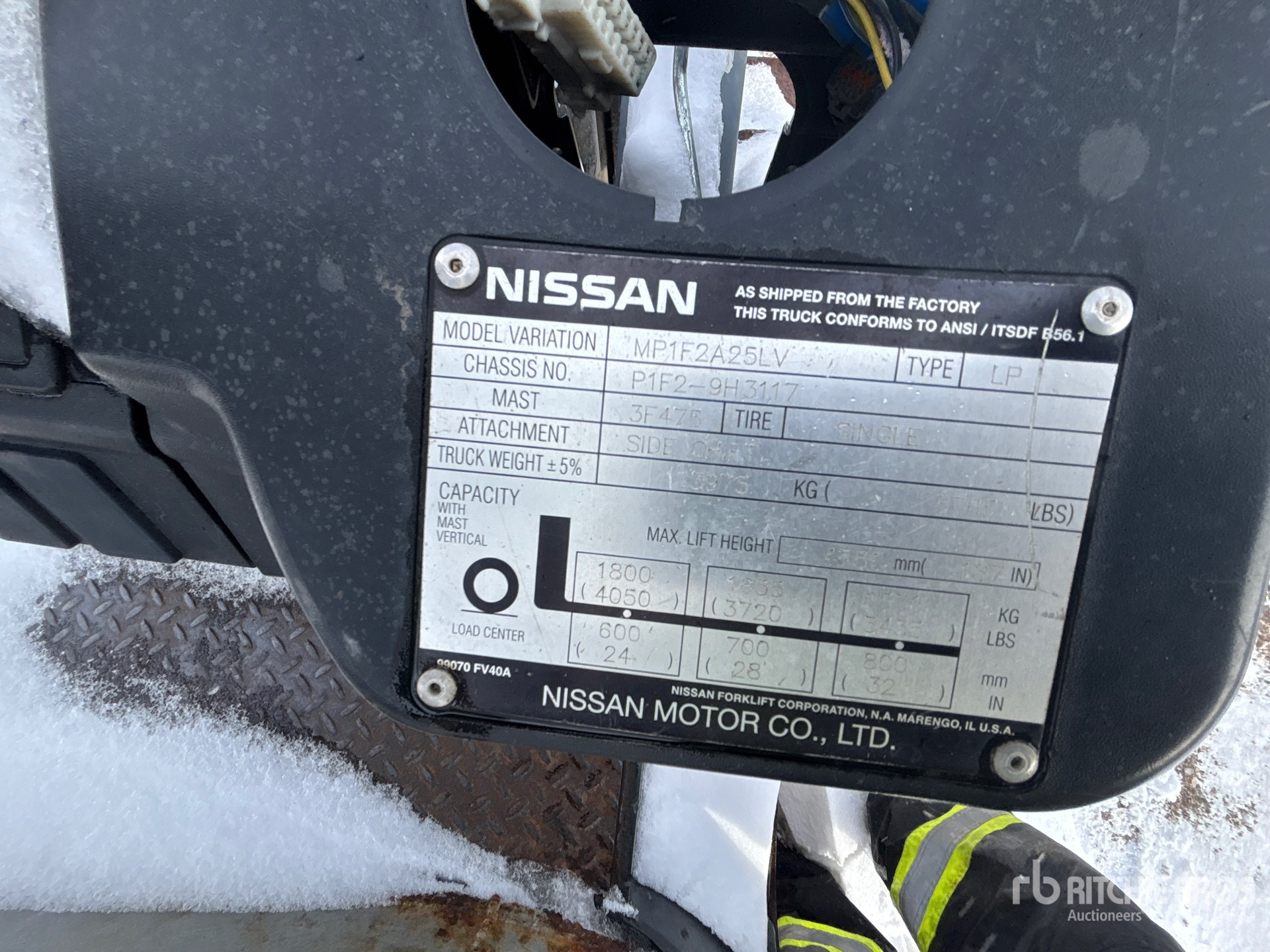 General Appearance with Numer seryjny/numer identyfikacyjny pojazdu