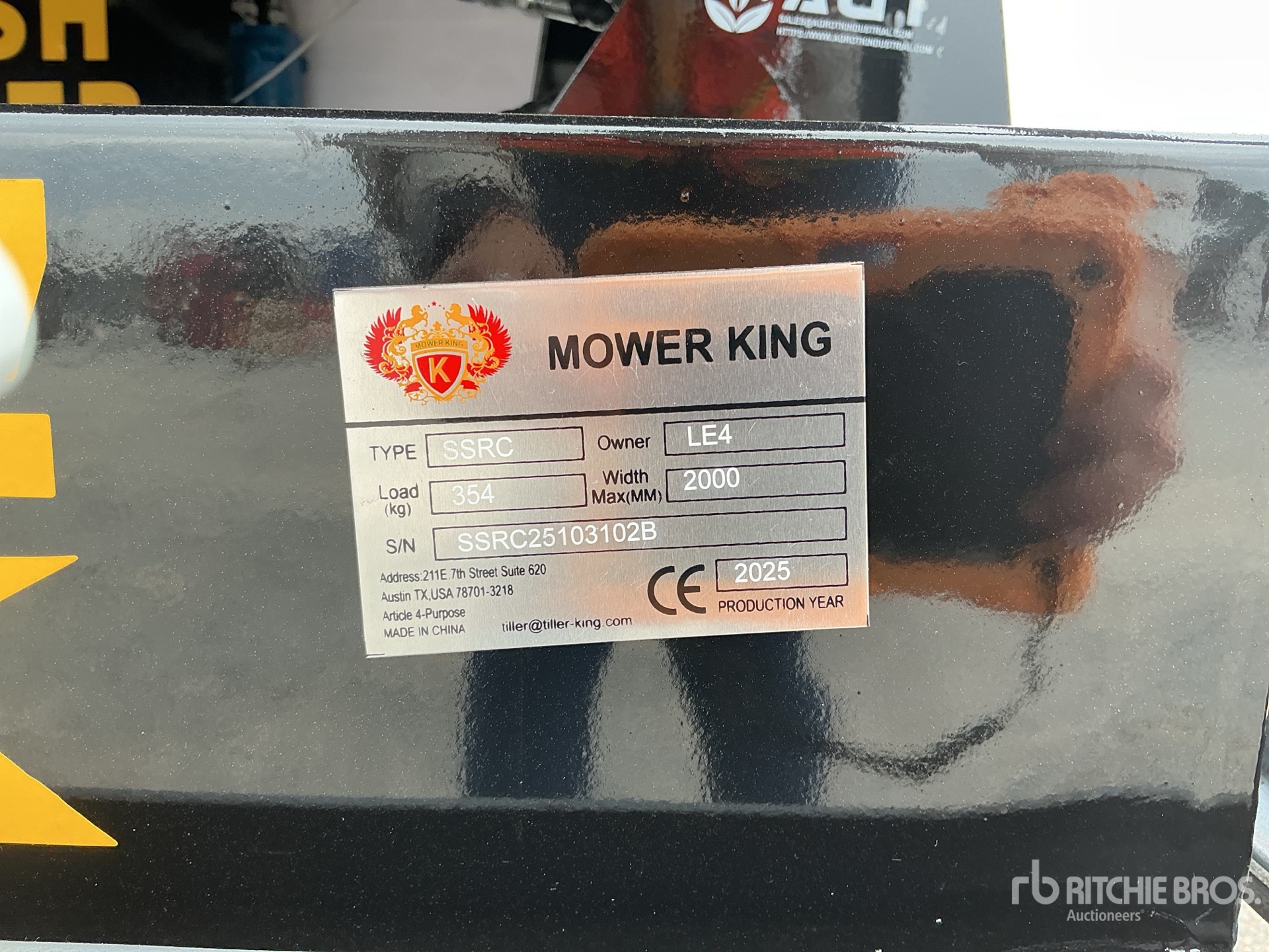 General Appearance with N.º de serie/VIN