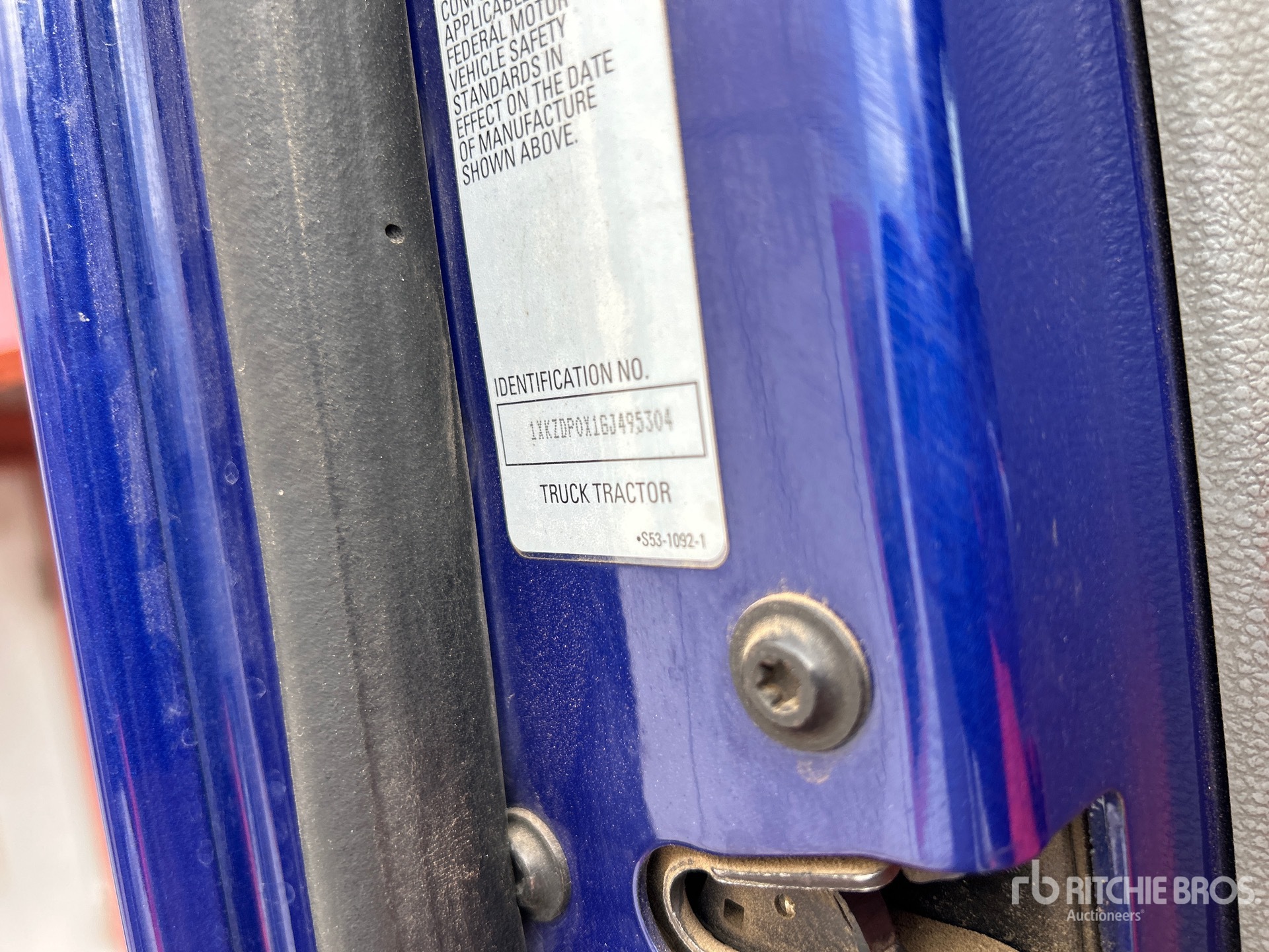 General Appearance with N.º de serie/VIN